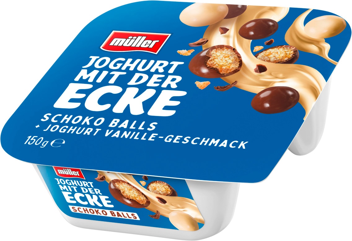 müller Joghurt mit der Ecke