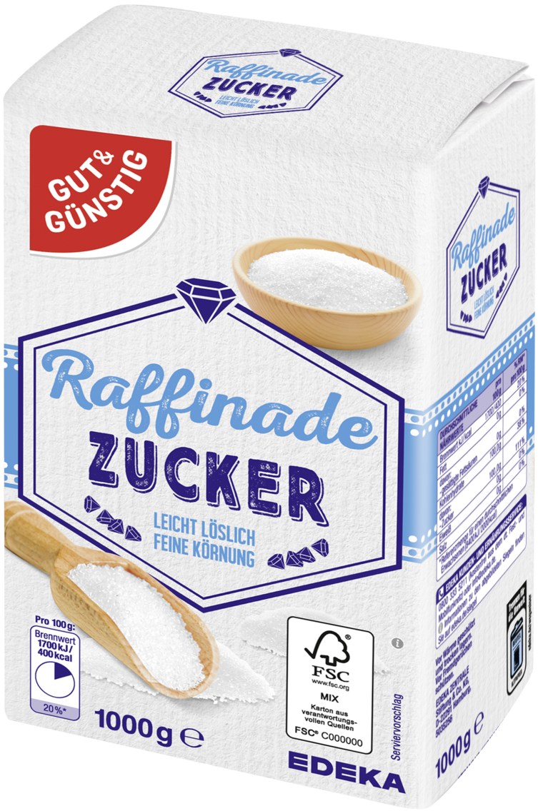 Gut & Günstig Raffinade Zucker