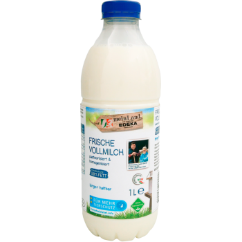 Frische Vollmilch