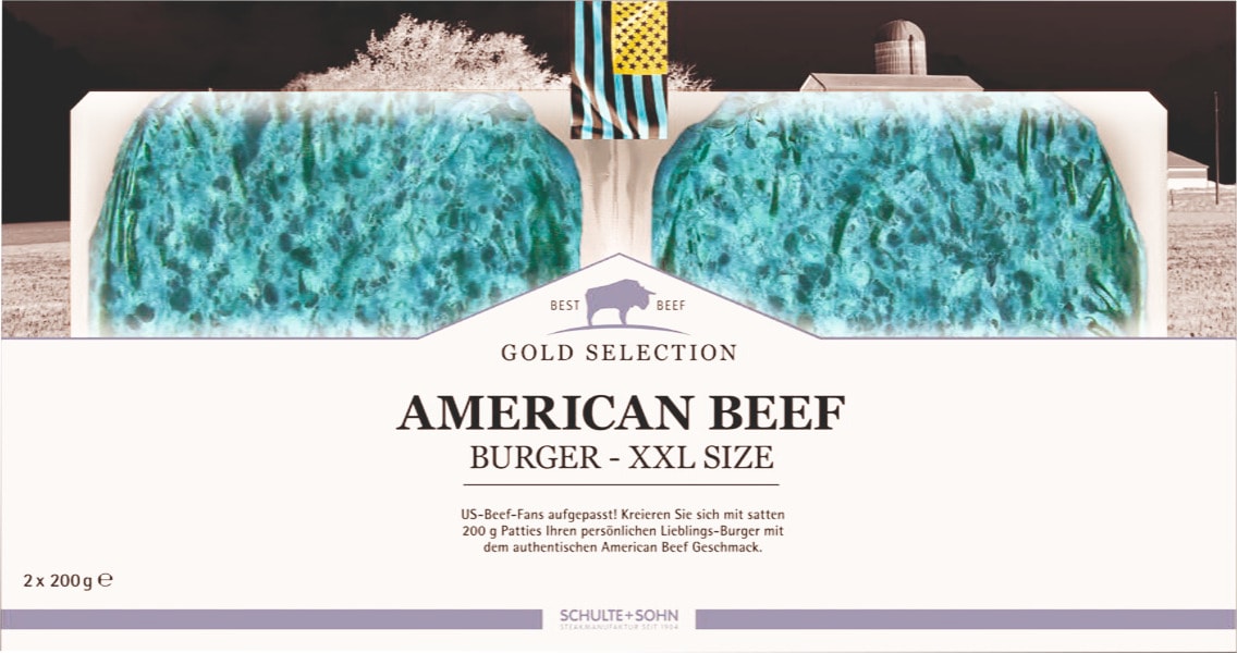 Schulte + Sohn American Beef Burger - XXL Size