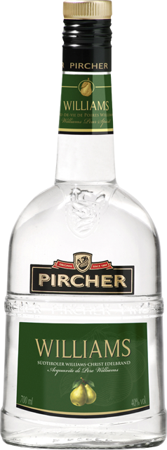 Pircher Edelbrand Williamsbirne, Mirabelle