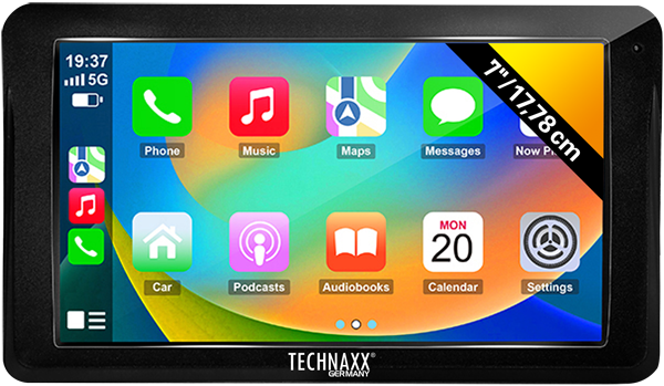 Technaxx "TX-320" CarPlaymit Touch-Display