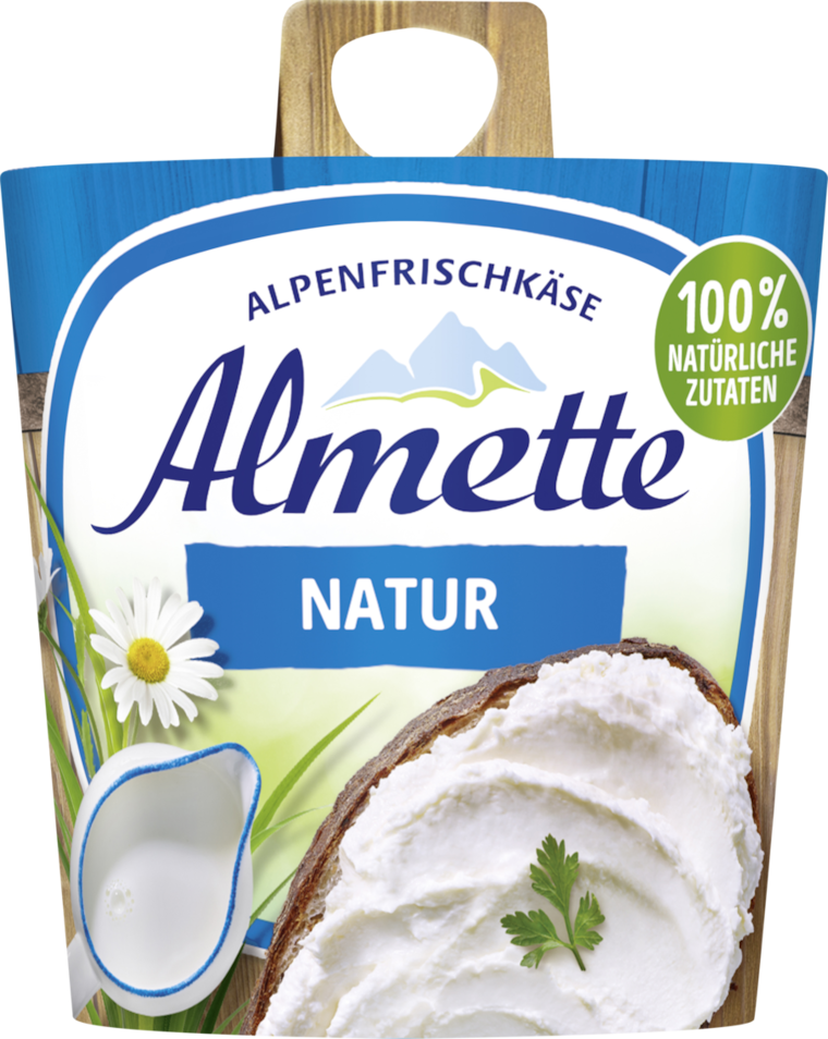 Almette Alpenfrischkäse oder -zubereitung