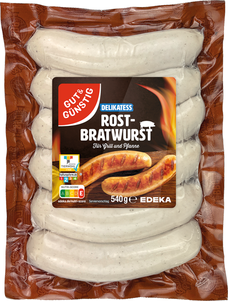 GUT&GÜNSTIG Delikatess-Rostbratwurst