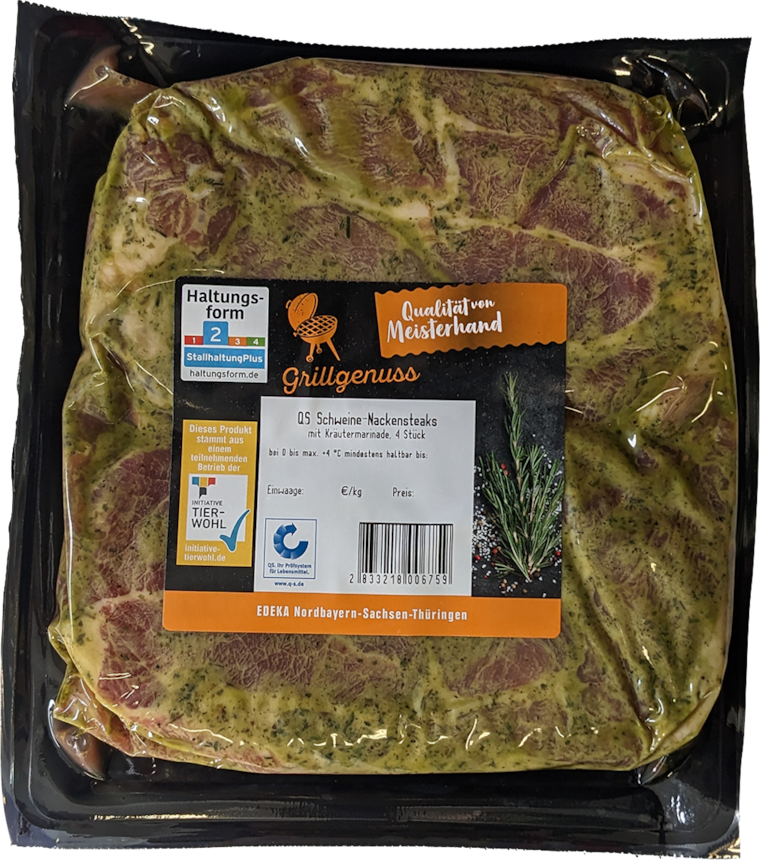 Schweine-Nackensteaks