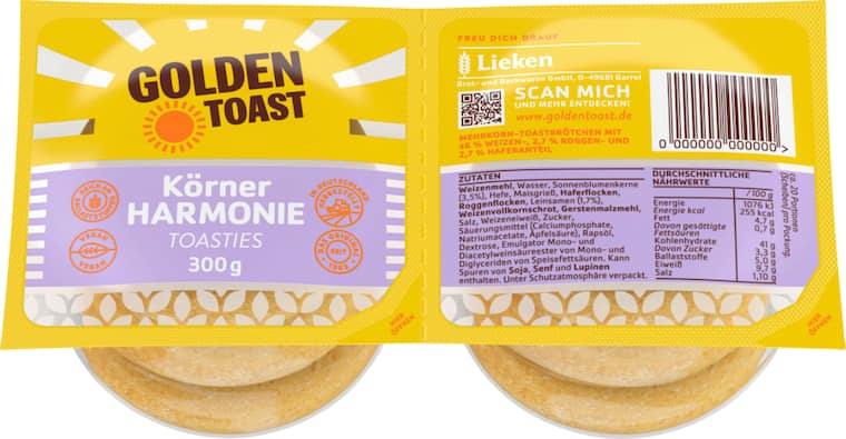 Golden Toast Toasties