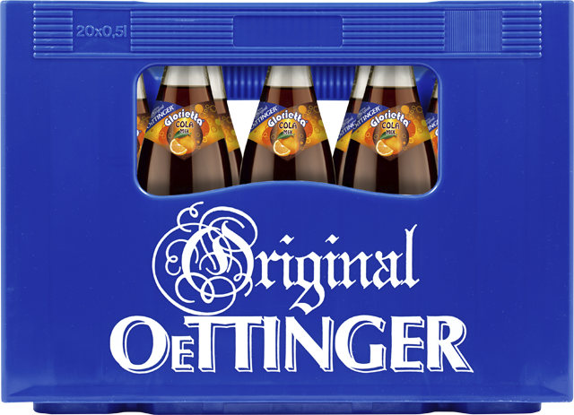 Oettinger Glorietta Cola Mix², Zitrone oder Orange