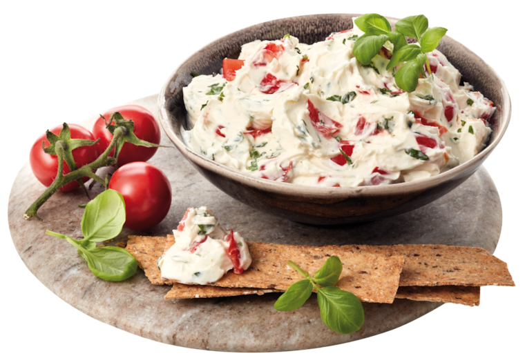 Frischkäsezubereitung