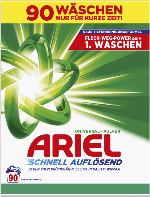 Ariel Waschmittel Pulver, Flüssig oder Pods 