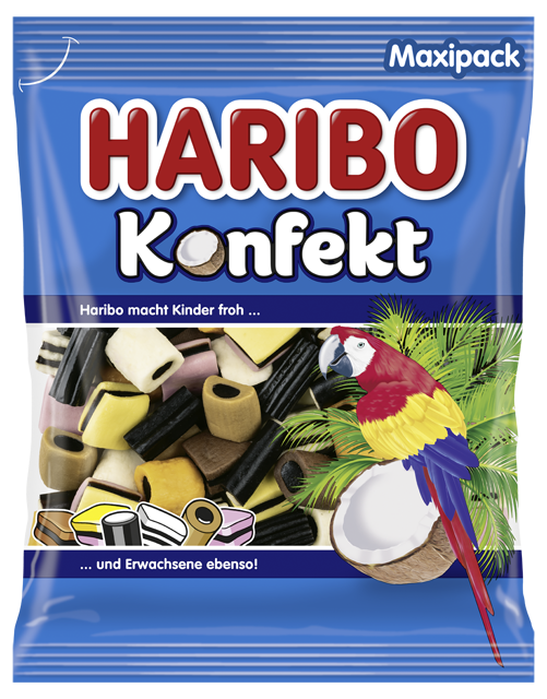 Haribo Konfekt oder Wine Gums