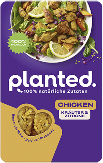 Vegan Planted Chicken Kräuter & Zitrone 