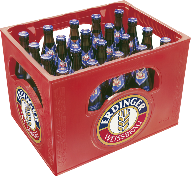 Erdinger Weißbier oder Brauhaus Helles