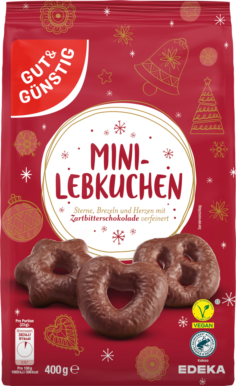 GUT&GÜNSTIG Mini-Lebkuchen