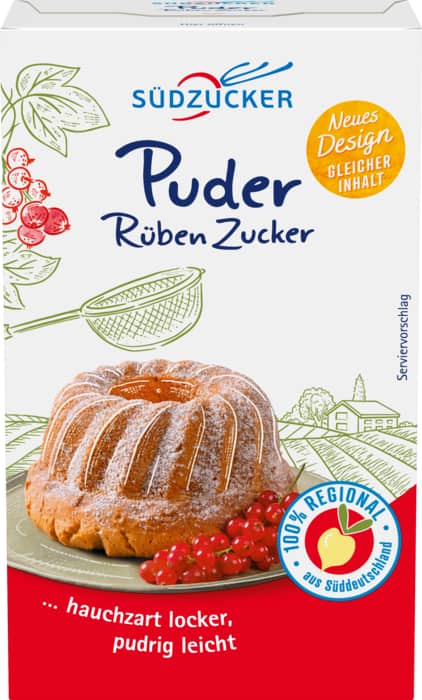 Südzucker Puder-Rüben-Zucker