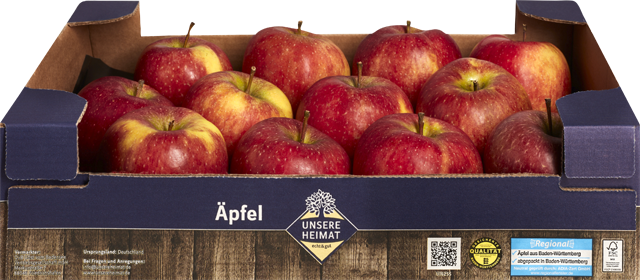 Unsere Heimat – echt & gut Magic Star Äpfel 