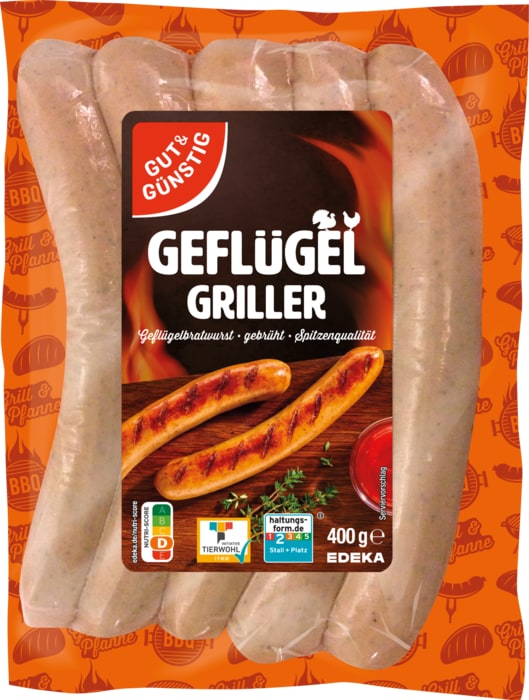 Gut&Günstig Geflügel-Griller*,