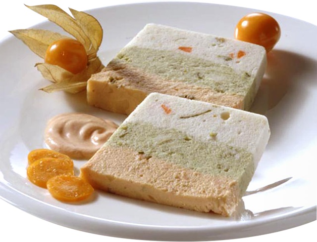 Feine Fischterrine
