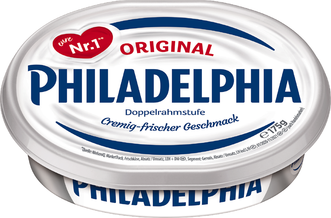 Philadelphia Frischkäsezubereitung