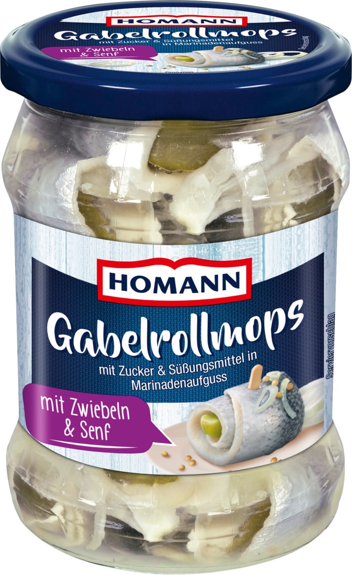 Homann Gabelrollmops oder Bismarckhering