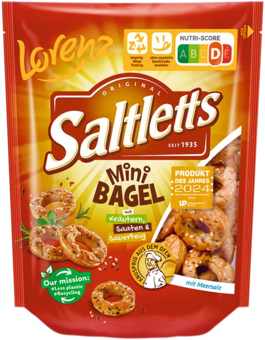 Lorenz Saltletts Mini-Brezel, -Bagel