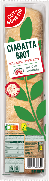 GUT&GÜNSTIG Ciabatta-Brot