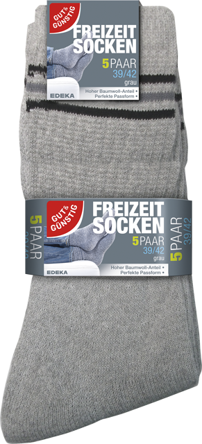 Gut & Günstig Herren Sport- und Freizeitsocken