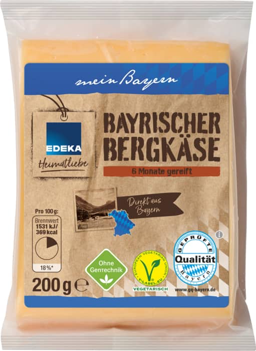 EDEKA Heimatliebe Bayrischer Bergkäse