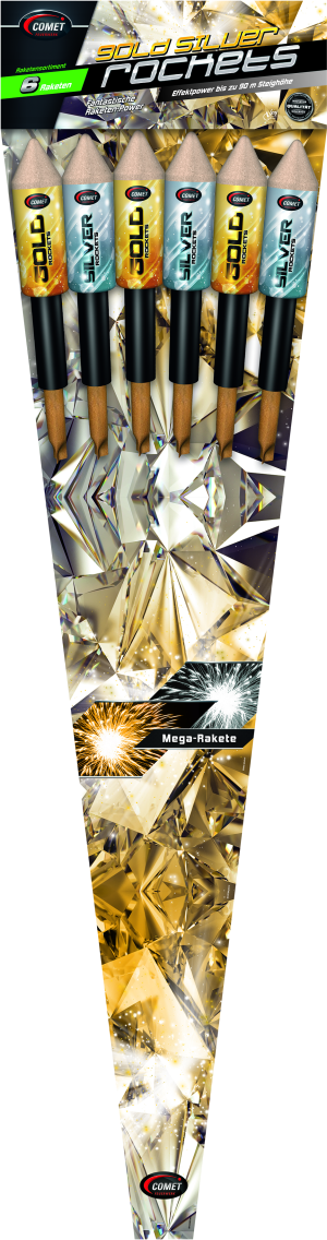 Comet Raketensortiment "Gold&Silver"