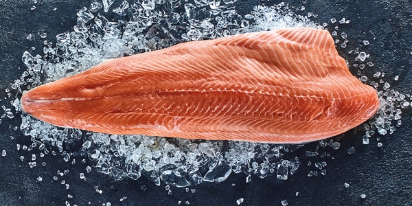 Norwegisches Lachsfilet