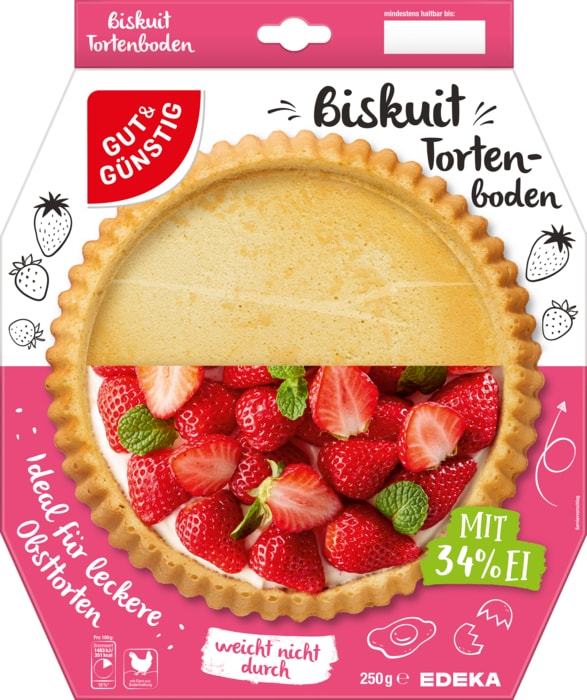 Gut&Günstig Biskuit Torten-Boden