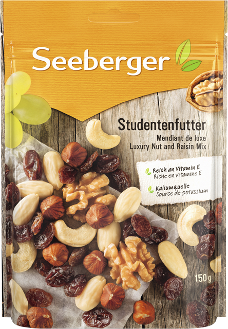 Seeberger Studentenfutter Crunchy Fava-Snack oder Snack-Mix