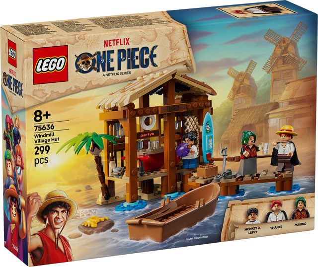 LEGO ONE PIECE Hütte im Windmühlendorf „75636“