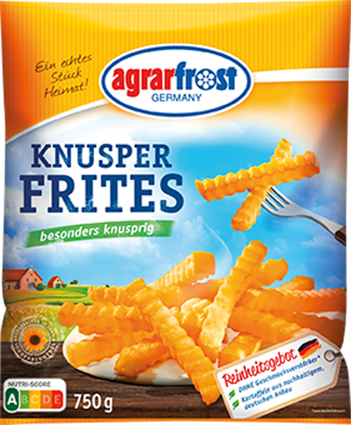 Agrarfrost Back- oder Knusperfrites