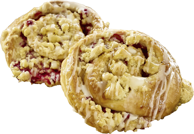 ¹Johannisbeer-Streuselschnecken