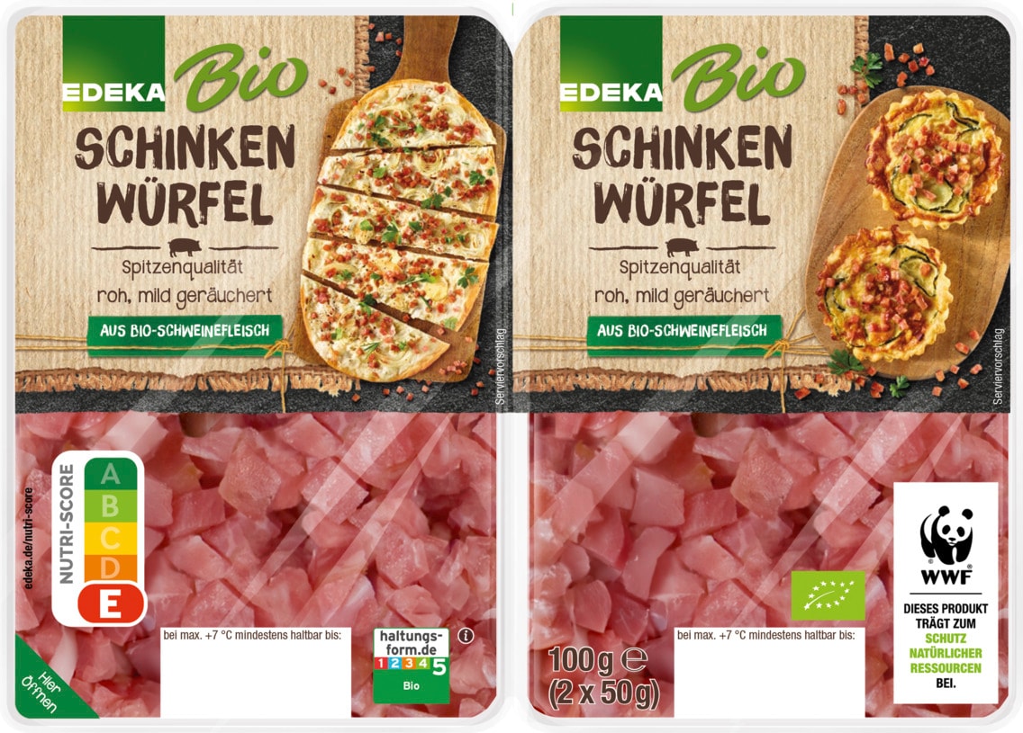 EDEKA Bio Schinken Würfel