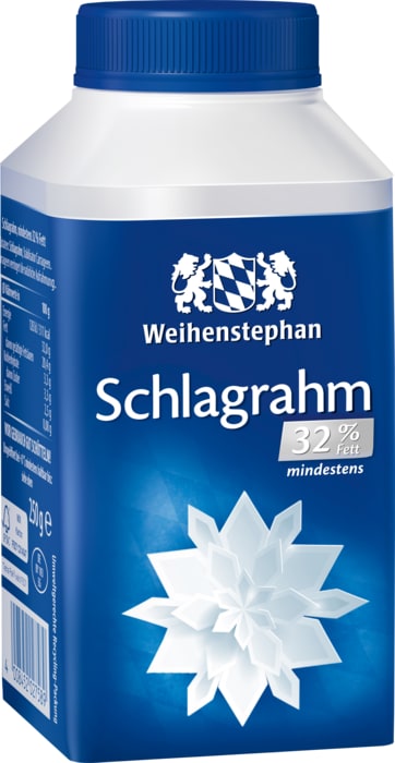 Weihenstephan Schlagrahm oder Sahne zum Kochen