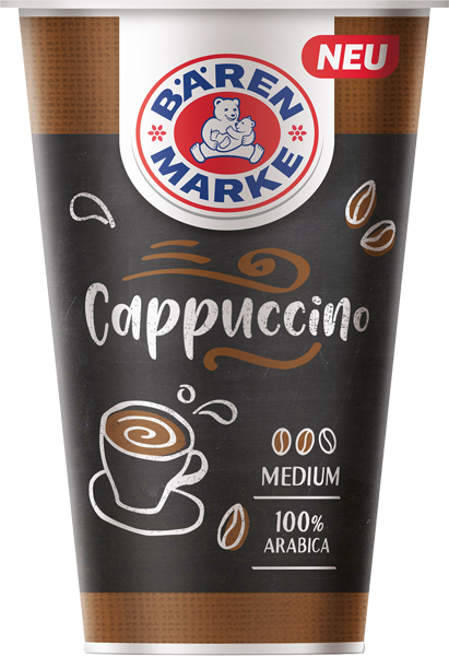 Bärenmarke Cappuccino, Espresso oder Latte Macchiato