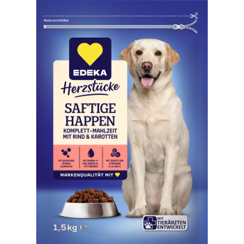 EDEKA - Saftige Happen Hundenahrung