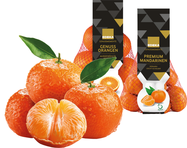 Spanien EDEKA Genussmomente Mandarinen oder Orangen gewachst
