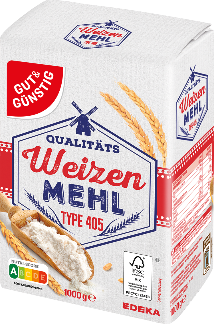 GUT&GÜNSTIG Qualitätsweizenmehl