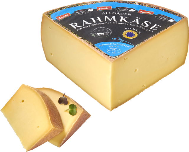Ab Donnerstag erhältlich: Demeter Heumilch Rahmkäse