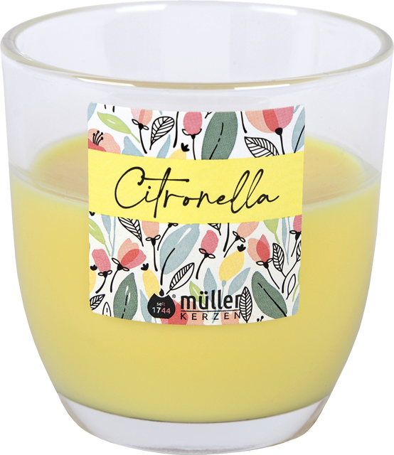 Citronella-Kerzenglas