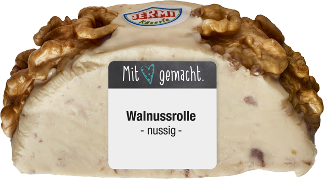 Mit Herz gemacht: Walnussrolle nussig