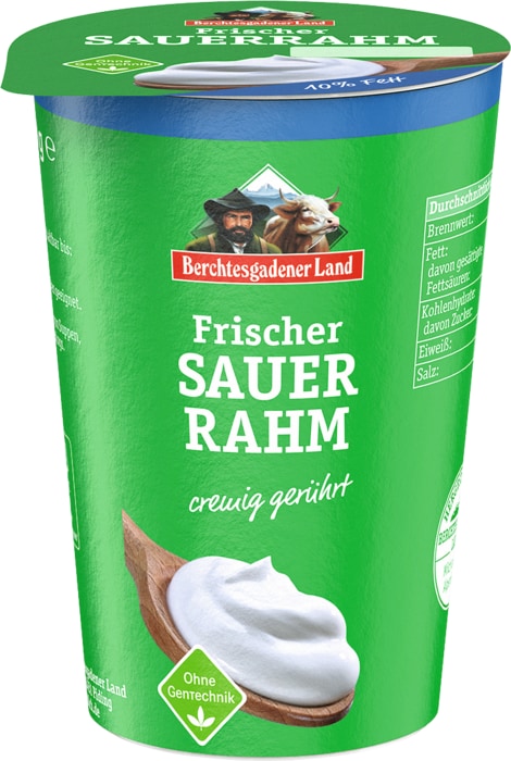 Berchtesgadener Land Frischer Sauerrahm