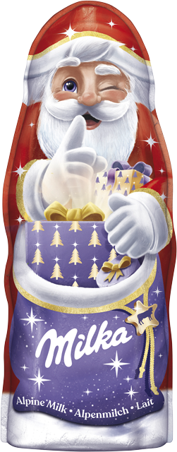 Milka Weihnachtsmann