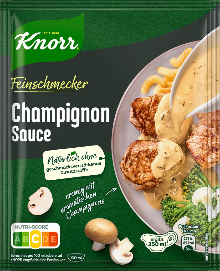 Knorr Feinschmecker oder Spaghetteria Sauce