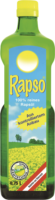 Mittwoch bis Samstag: Rapso 100% reines Rapsöl