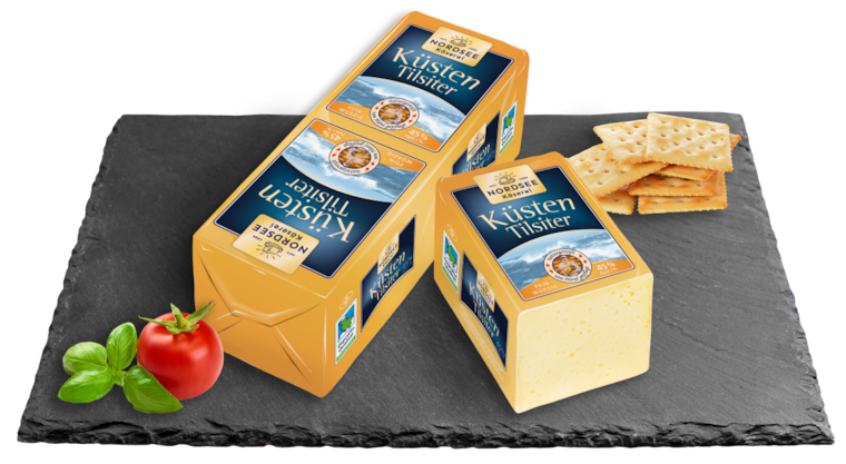 Nordsee Käserei Küsten Tilsiter oder Nordseekäse