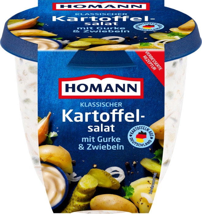 Homann Kartoffel-, Nudelsalat oder Coleslaw