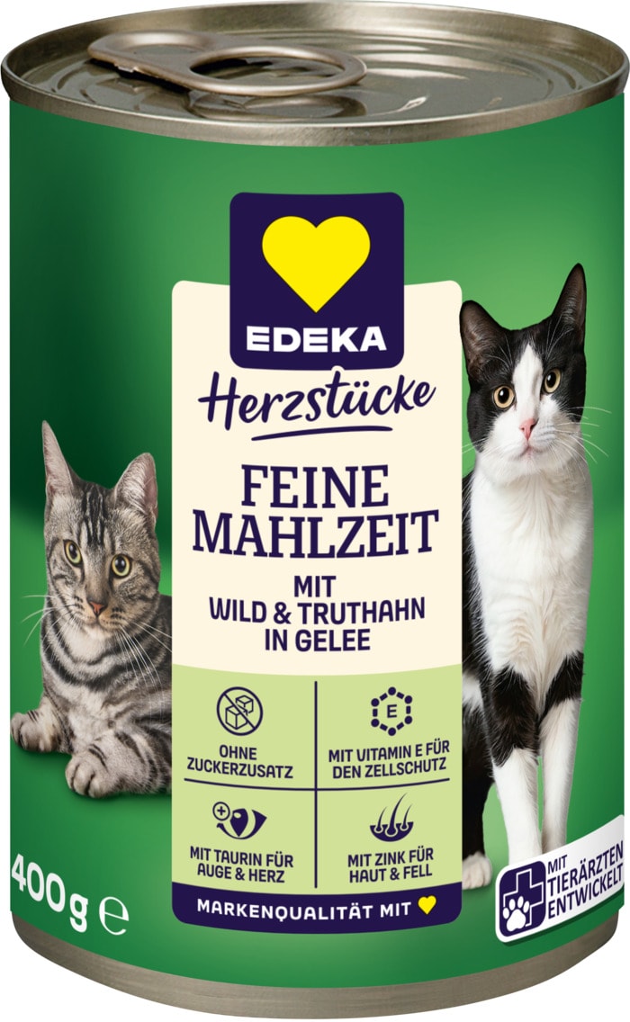 EDEKA Herzstücke Feine Mahlzeit für Katzen